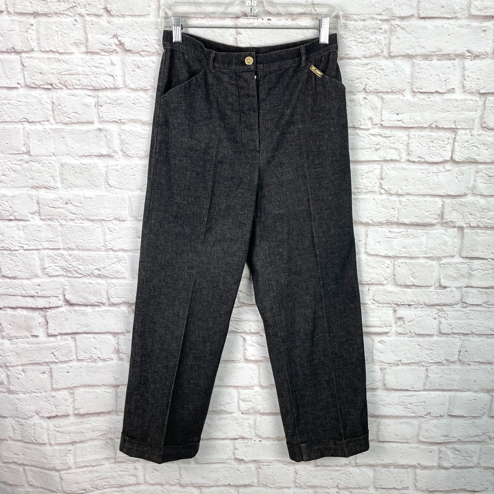 St. John Sport Gray Vintage Career Pant Size 4